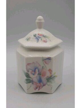 Vintage Aynsley Fine Bone China Little Sweetheart Ginger Jar Lidded Pot England